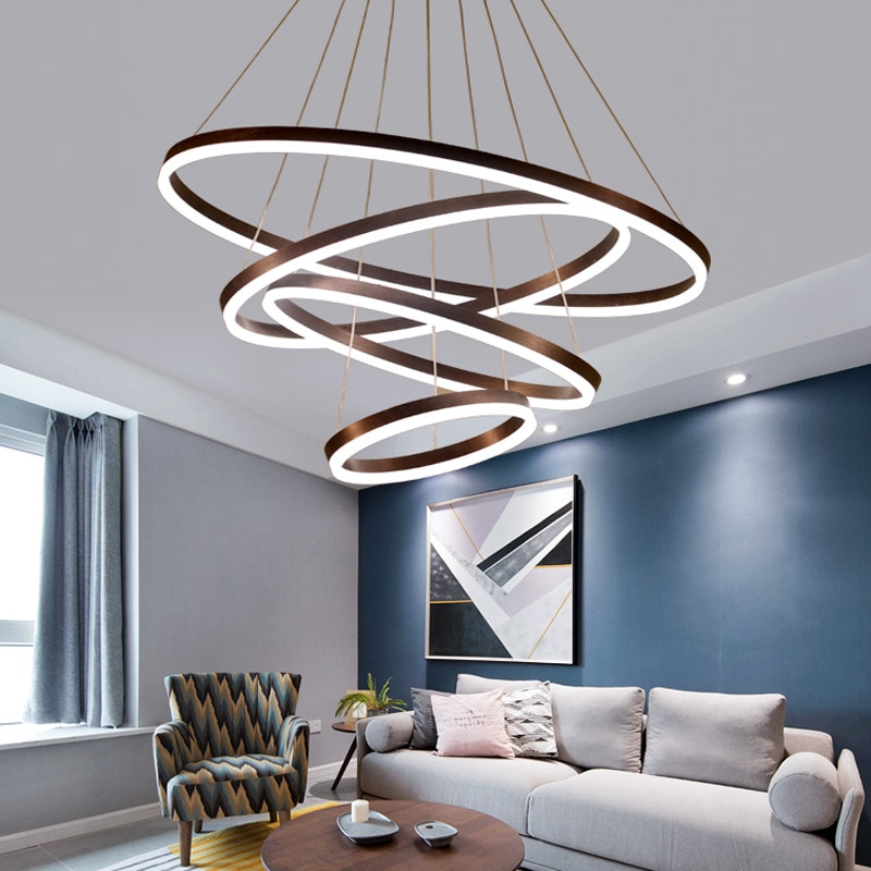Led Lights ring chandelier for Home Kitchen Living Dining Room -5 ring