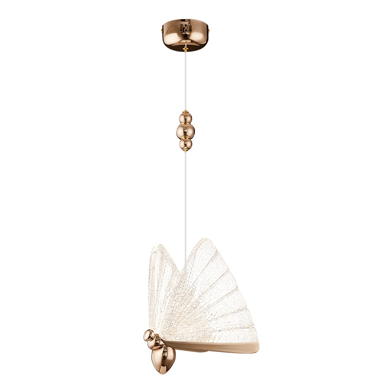 2021 New Luxury Butterfly Pendant Lights For Bedside Kid s Room Winfordo Lighting 11 2