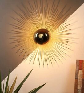 N-Lighten Sundial Shaped Vintage wall lamps