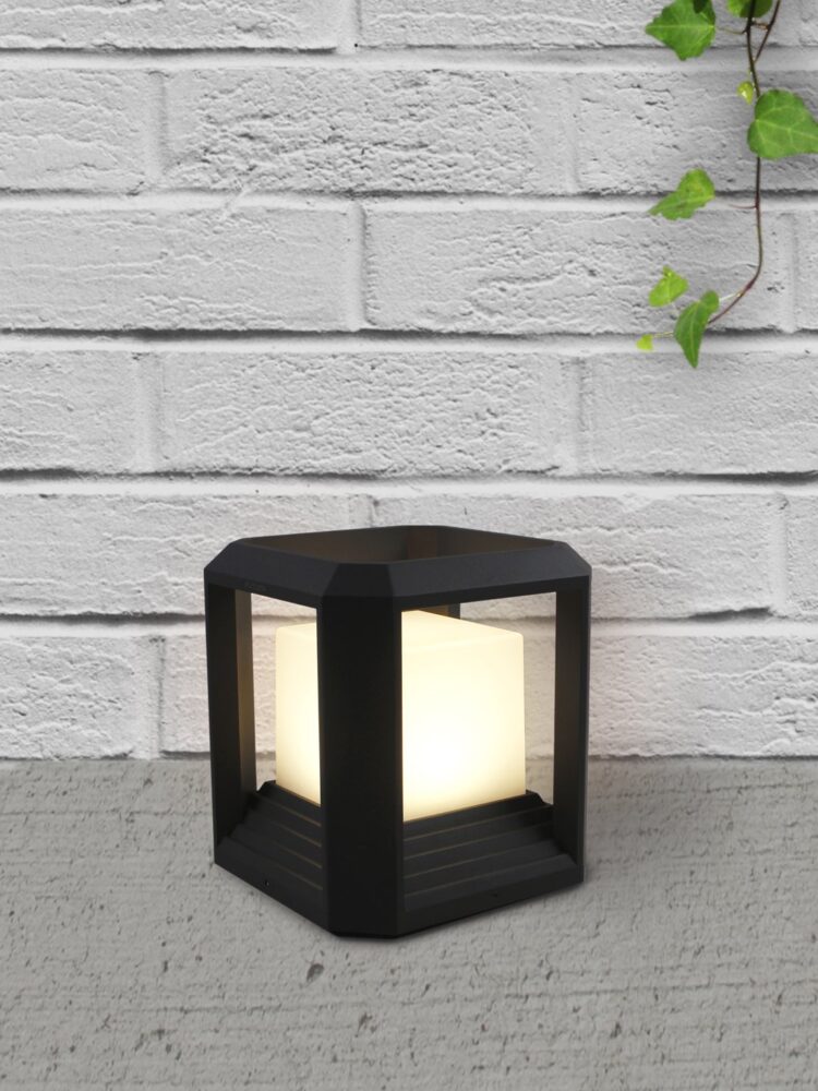 Black Outdoor architectural LED Lamp