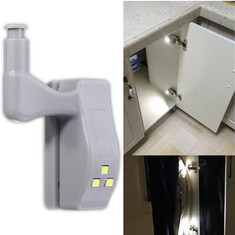 have Høne Kinematik 10Pcs LED Smart Touch Induction Cabinet Light Cupboard Inner Hinge Lamp  Sensor Light Night Light for Closet Wardrobe | N-Lighten