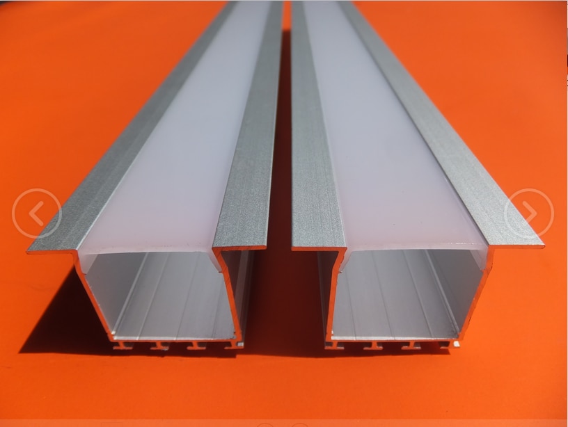Aluminium profile with cover for LED light strip Light Bar
