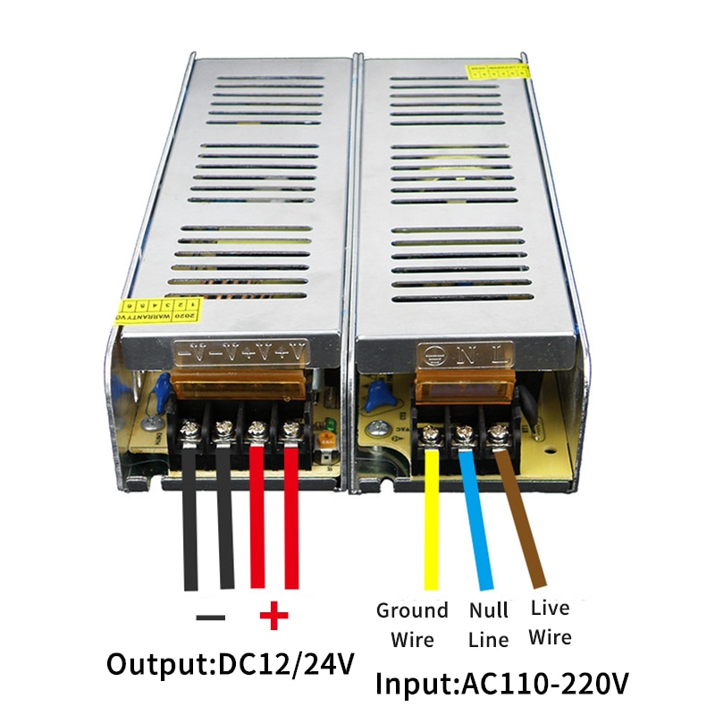 LED Driver AC 120V/240V to DC 12V Transformer Power Adapter Home Converter  1W-3W 