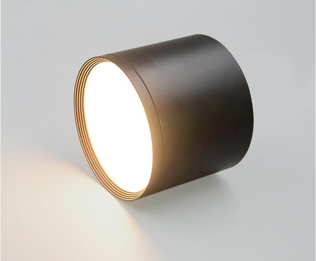 Surface Mounted Ceiling light15W 22W COB LED indoor lighting Spot light (CERA) – Black 5