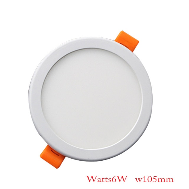 Ultra Thin LED Panel Light 8W 15W 22W LED Downlight Round Square /Round Recessed LED Ceiling Lamp (Joy) – 6W Round 5