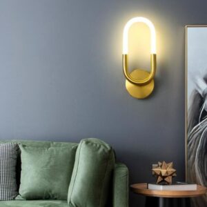 N-Lighten Golden Modern led wall lamp