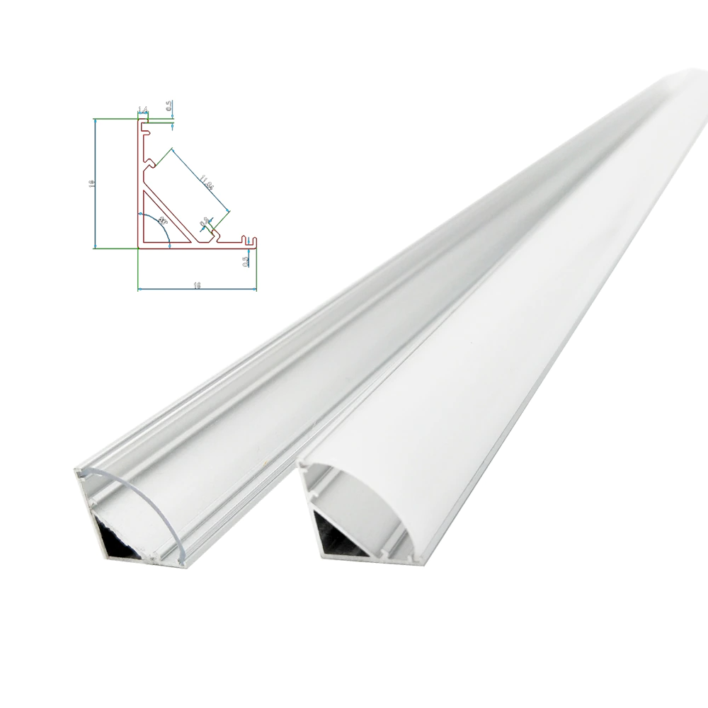 LED Corner Profile Aluminum Housing 1