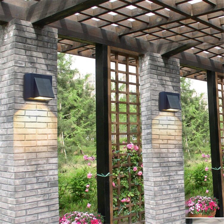 3W 6W Modern simple creative outdoor waterproof wall lamp LED courtyard lamps gate lamp terrace balcony garden wall light 3