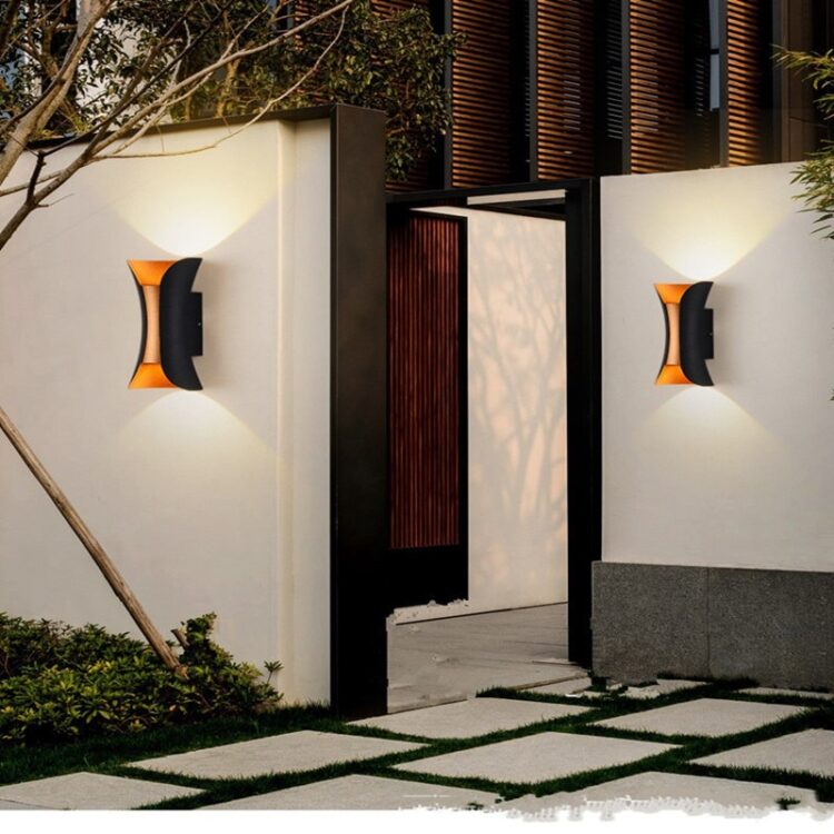 Outdoor Sleek waterproof creative wall lamp 3