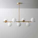 Nordic Pendant Lights Frosted Glass Pendant Lamp 2