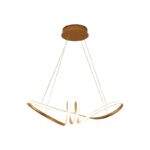 Gold Painted Led Pendant Lights Dining Living Room Kitchen Modern Lighting Lamp Fixture Remote Control AC85-260V Luminaria Avize 3