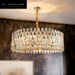 Crystal Pendant Lamps Modern Industrial Kitchen Dining room Lamp Luxruy Led Pendant Light For Bedroom Loft lampes suspendues 2