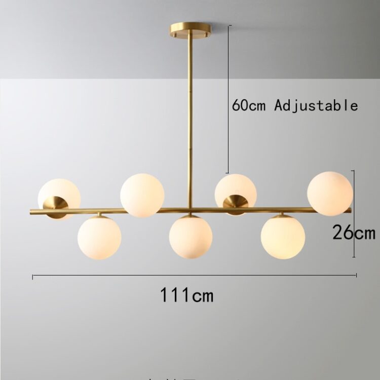 Nordic Pendant Lights Frosted Glass Pendant Lamp 3