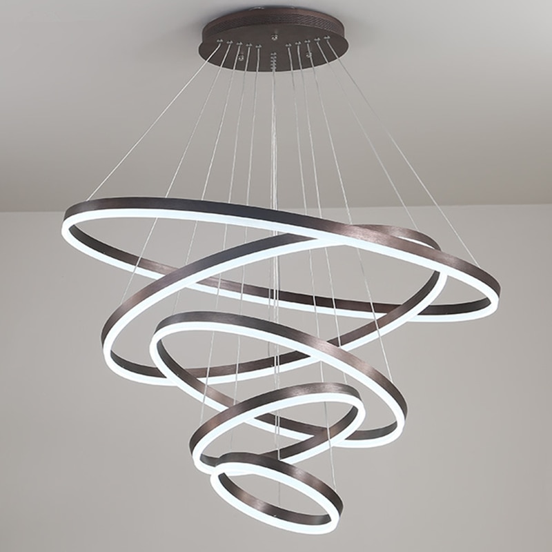 Led Lights ring chandelier for Home Kitchen Living Dining Room -5 ring