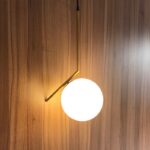 Nordic Glass ball pendant lights living room pendant lamp 2