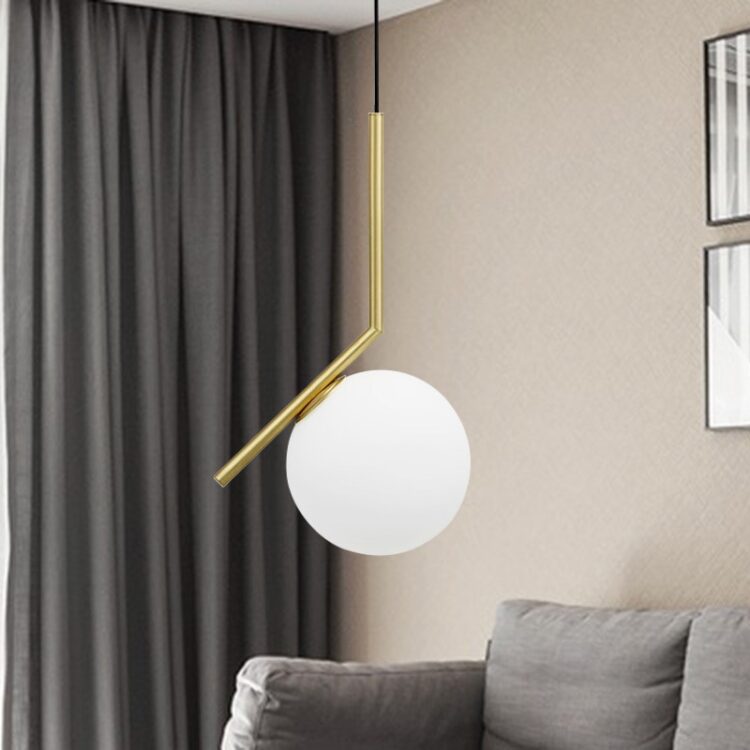 N-Lighten Nordic Glass ball pendant lights living room pendant lamp