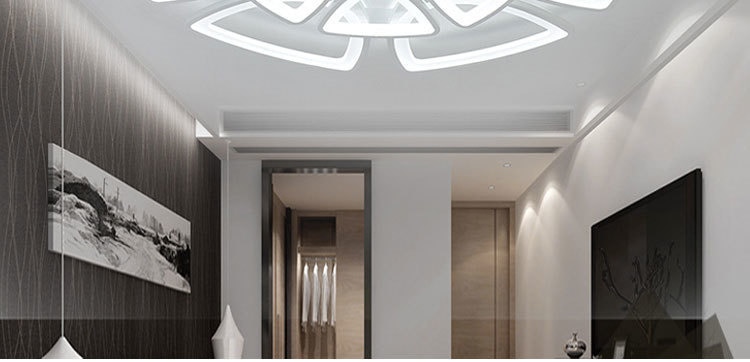 Modern Ceiling Lights Fixtures With APP Dimmable LED 10