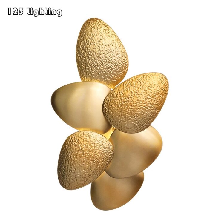 Novelty Stainless steel G9 LED Wall Lamp Gold Living room Bedside Sconce Aisle Stair Wall Lights Art Home Decoration Loft Deco 3