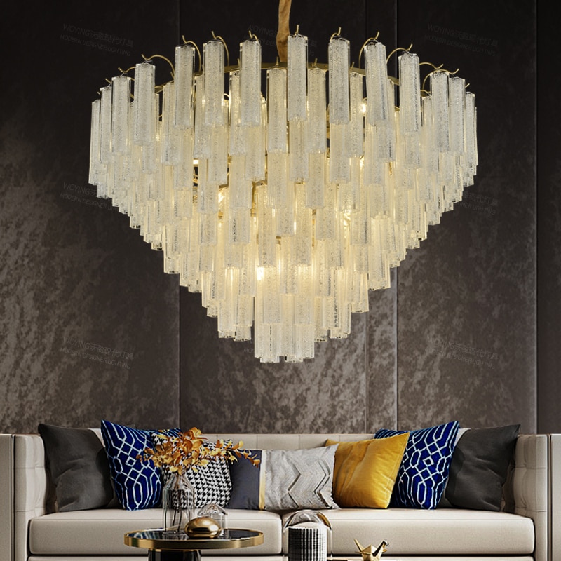 Modern light luxury crystal chandelier chandelier