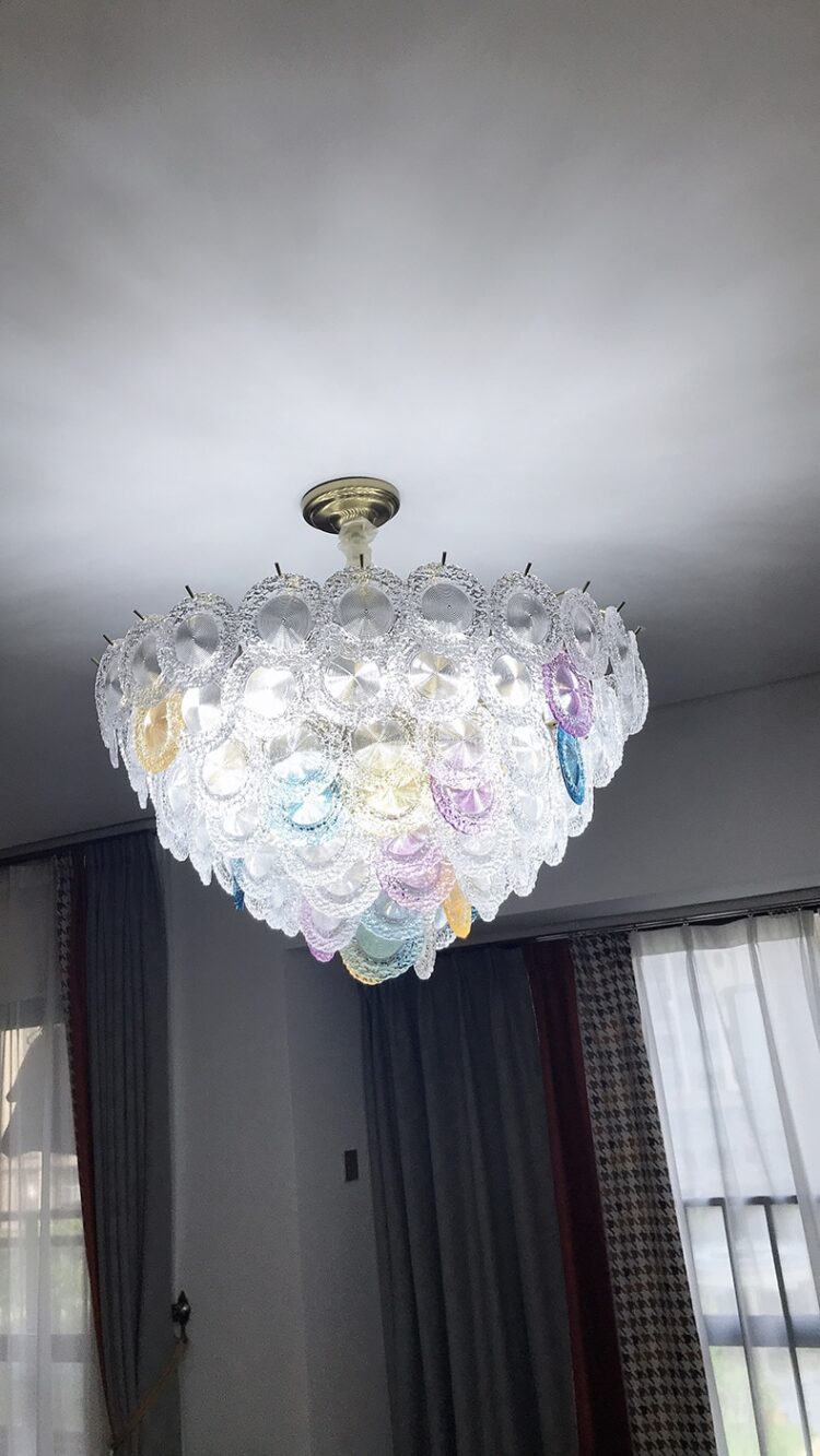 Luxury Crystal chandelier for Living Room Bedroom Gold Lamp LED Crystal Lamp Ceiling 4