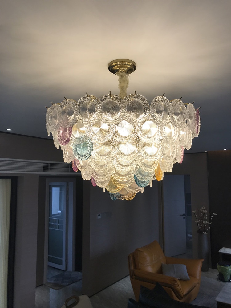 Luxury Crystal chandelier for Living Room Bedroom Gold Lamp LED Crystal Lamp Ceiling 1