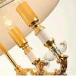 European classical crystal table lamp lighting bedroom bedside lamp hotel high-end fashion luxury crystal table lamp LB42416 5