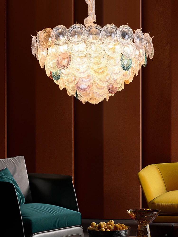 Luxury Crystal chandelier for Living Room Bedroom Gold Lamp LED Crystal Lamp Ceiling