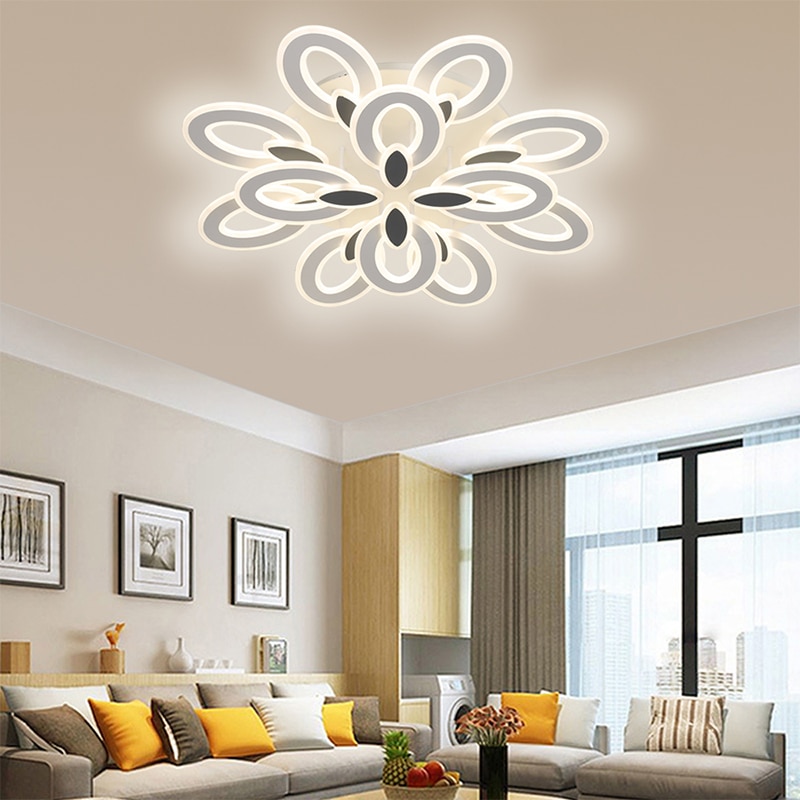LED bedroom living room ceiling lamp balcony restaurant kitchen chandelier shop cafe hotel modern creative lighting