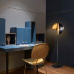 Nordic Creative Hemisphere Floor Lamp Post-modern Minimalist Art Luminaire for Hotel Living Room Bedroom Bedside Decor Led Light 16
