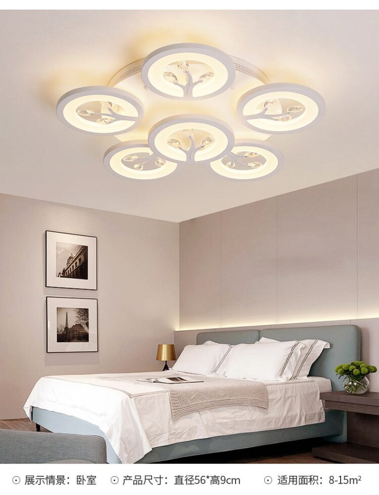 modern led modern ceiling lamp Bedside Aluminum AC85-265V cafe hotel luminaria home decoration lighting light