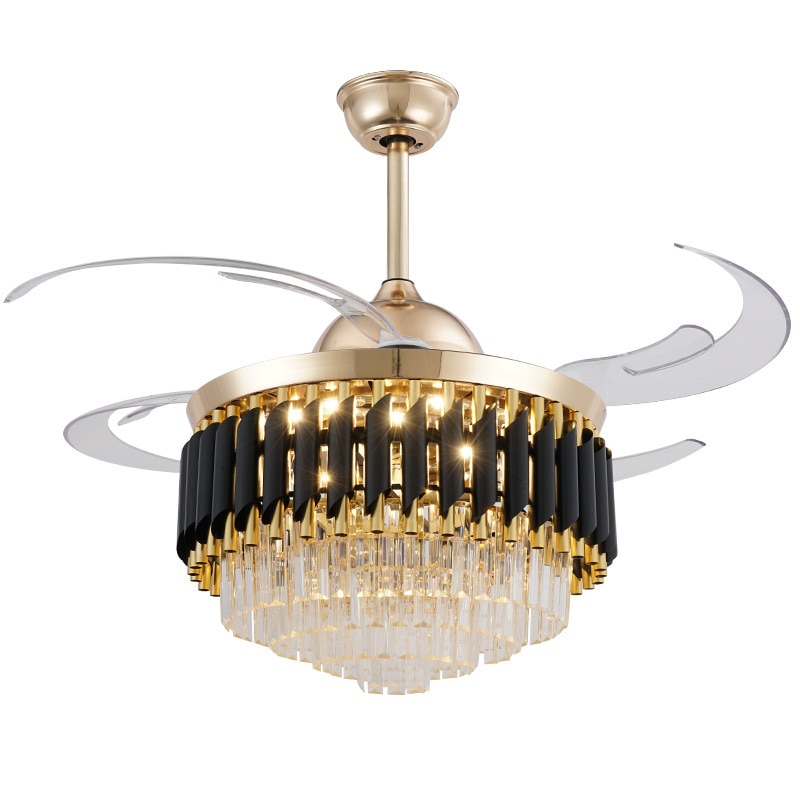 Firefly Chandeliers Metal and Clear Glass Led Pendant Light