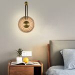 Modern Led Wall Lamp Glass Creative Sconces Nordic Lighting Fixtures Minimalist Living Bedroom Bedside Decoration Indoor Lights 4