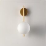Modern Minimalist Wall Sconce Lamp Bedside Lamp Creative Personality Nordic Decoration Glass Ball Led Interior Lighting 3