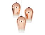 Modern electroplate gradient Fade Lamp Glass Pendant Lights Led Hanging Lamp Loft Industrial Home Decor for Living Room Fixtures 5