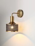 Golden Vintage LED Wall Lamp Bedside Livingroom Wall Sconce E27 Surface Mount American Retro Lighting Fixtures 7