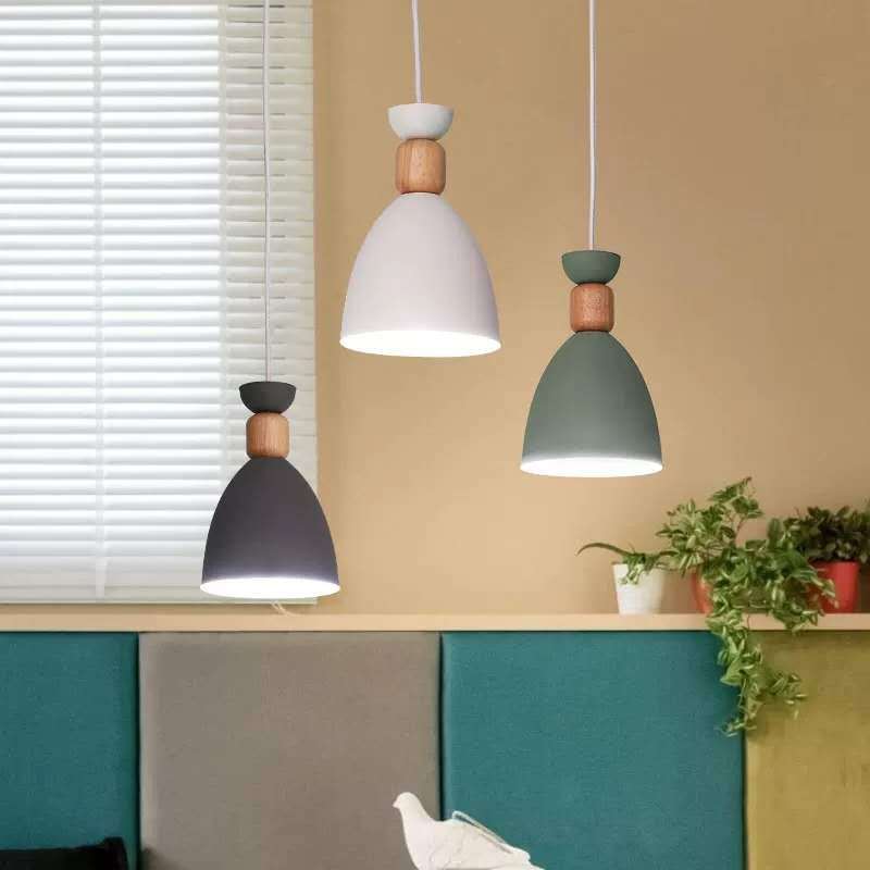 LED restaurant pendant lamp three creative modern minimalist dining room pendant lamp dining table  pendant lamp
