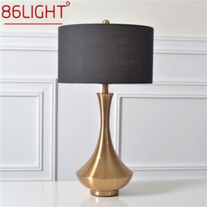 86LIGHT Bronze Table Lamp Contemporary LED Creative Decorative Desk Lights for Home Bedside 1