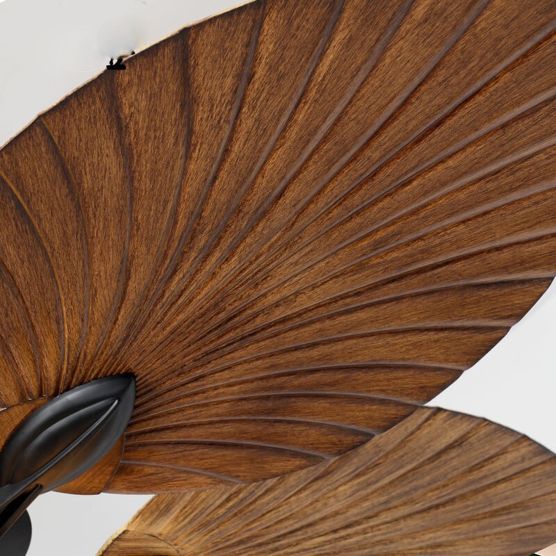 N-Lighten's Tropical Leaf Ceiling Fan | Modern Decor for Living Spaces