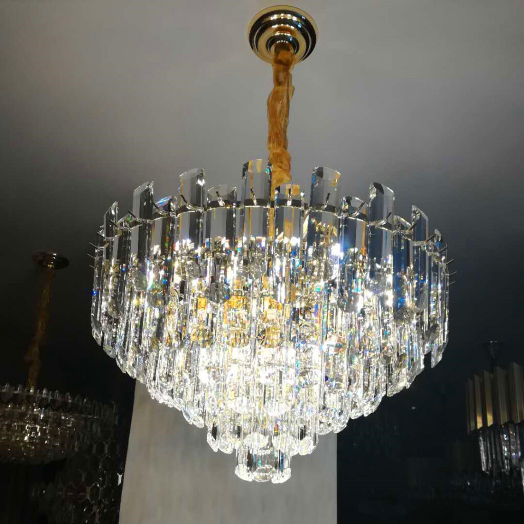 Light luxury living room chandelier postmodern crystal chandelier | N ...