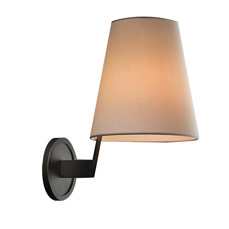 N-Lighten American-style post-modern living room bedroom designer creative fabric wall lamp