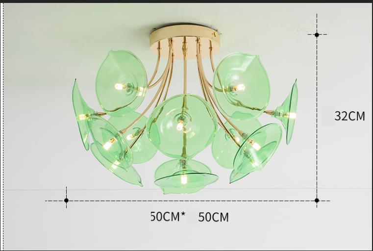 Postmodern minimalist Nordic designer creative living room dining room bedroom chandelier