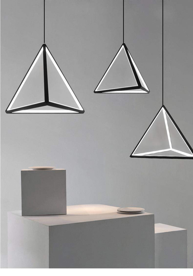 N-Lighten Triangle Ceiling Lamps Modern LED Chandeliers Pendant Hanging