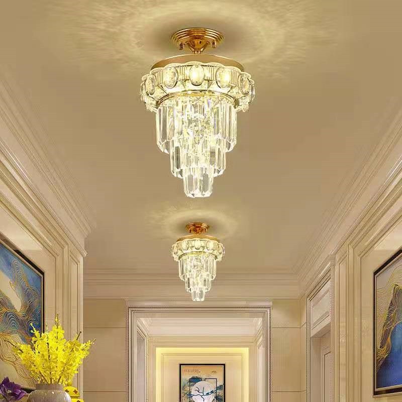 Crystal Ceiling Lamp Crystal Aisle Lamp Crystal Living Room Lamp Crystal Corridor Lamp