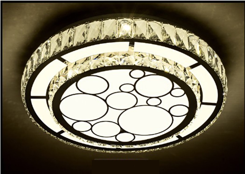 Factory hot sale Fashion crystal ceiling light led foyer ceiling lamp modern bedroom restaurant lamps living 1 1