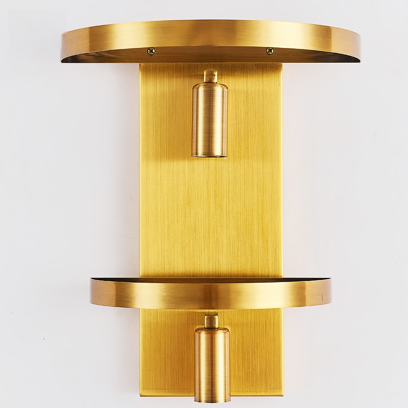 Luxury Glass Rod Modern Gold Wall Sconce Lamp