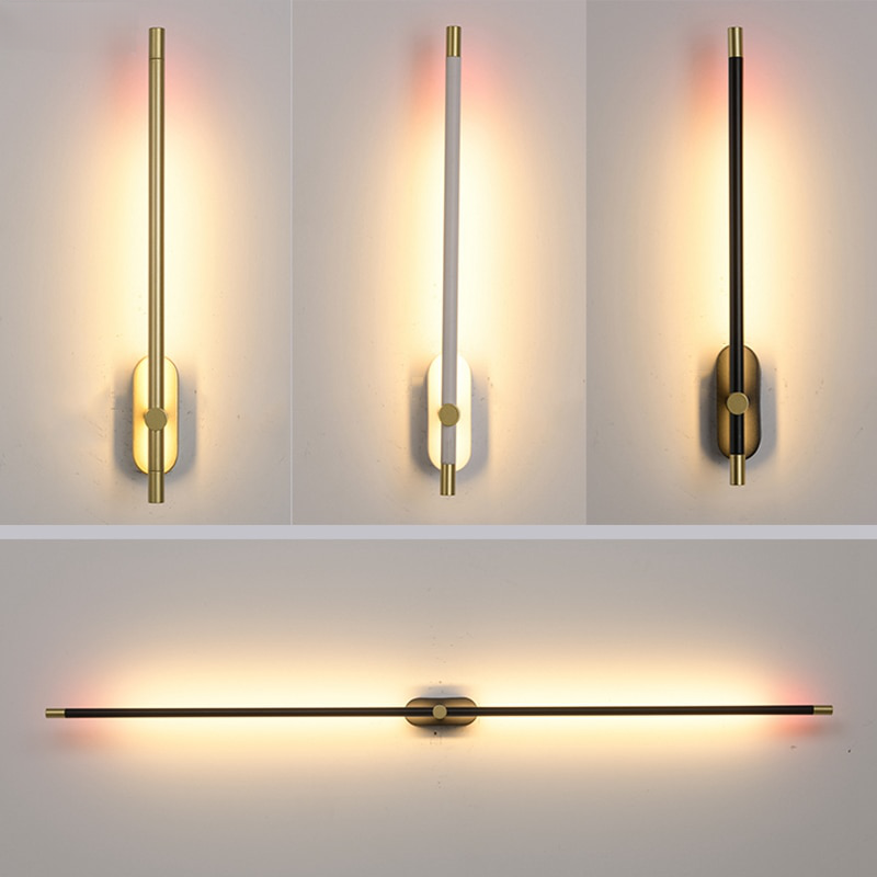 N-Lighten Modern Wall Lights LED Sconce Golden Lamp