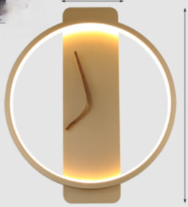 LED wall clock-wall lamp-modern wall lamp