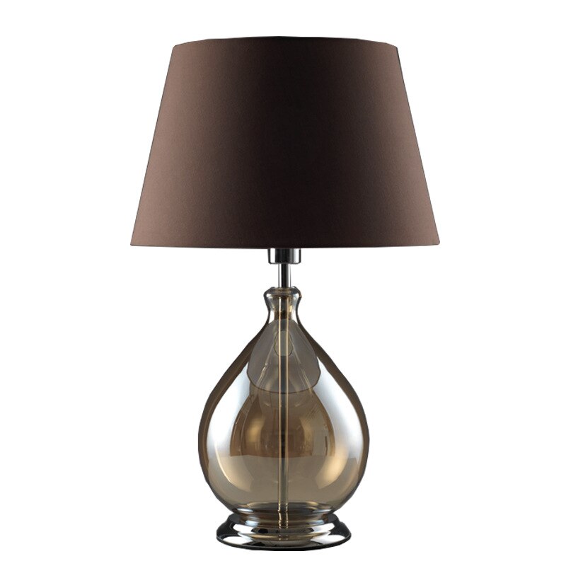 N-Lighten Postmodern minimalist amber glass table lamp