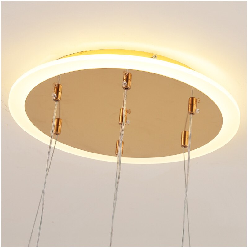 Moder minimalist Nordic style LED chandelier for bedroom, living room ,hall