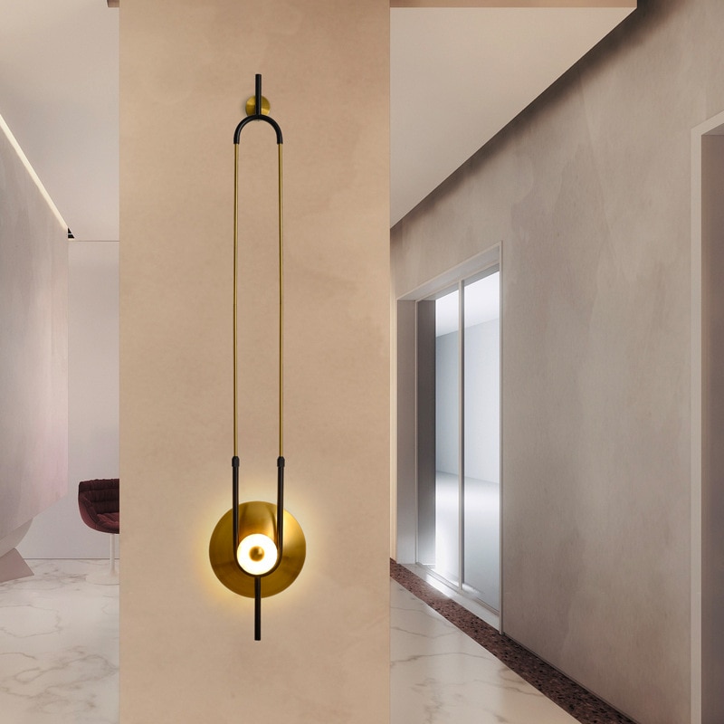 Modern Luxury Marble LED Wall Lamp for Bedroom Living Room